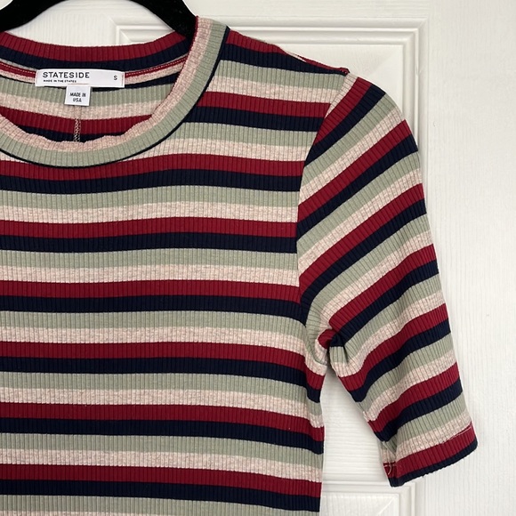 EUC: STATESIDE Ribbed Tee Mini Dress - Picture 7 of 9